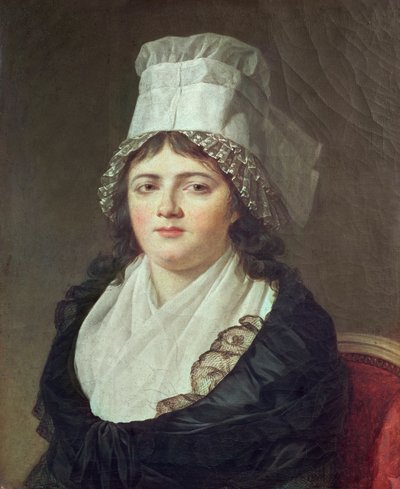 Antoinette Gabrielle Charpentier (d.1793) 1793 by Jacques Louis David